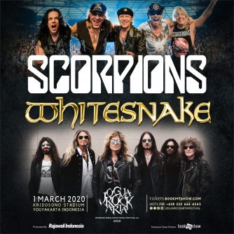 Scorpions are bringing the ROCK to Indonesia on 1 March 2020