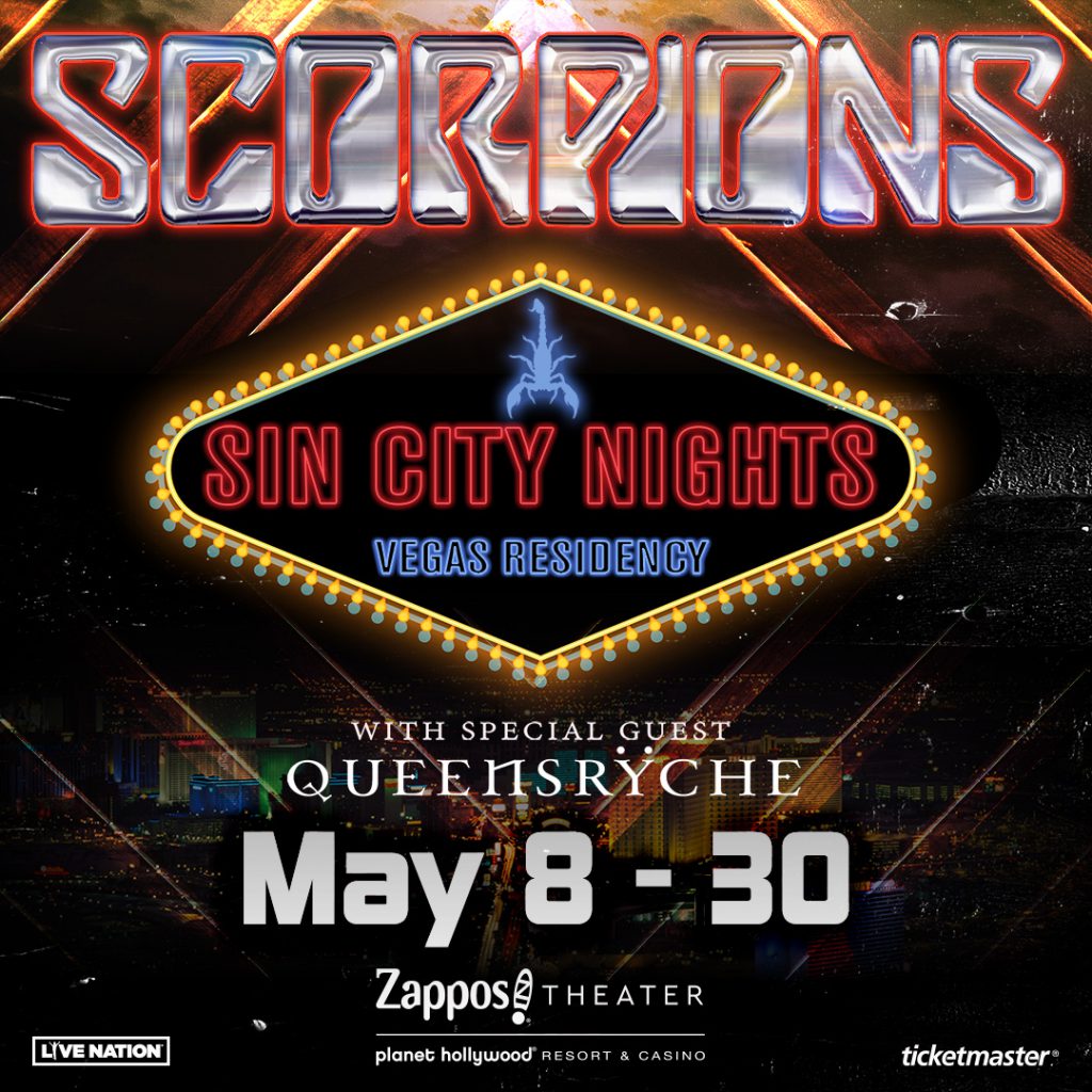 Reschedule Dates Las Vegas Residency Scorpions