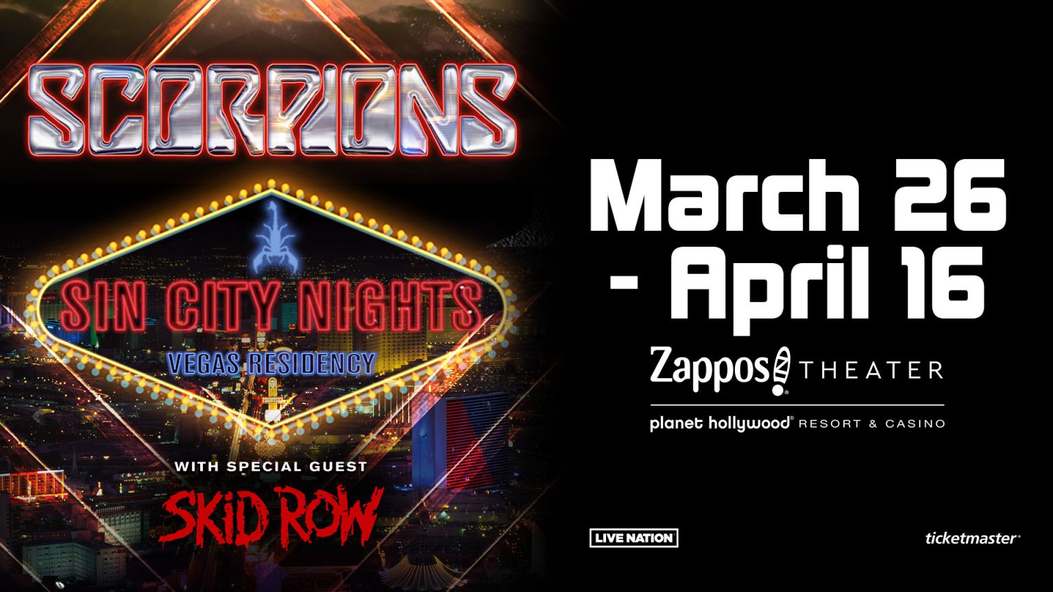 Vegas residency Scorpions