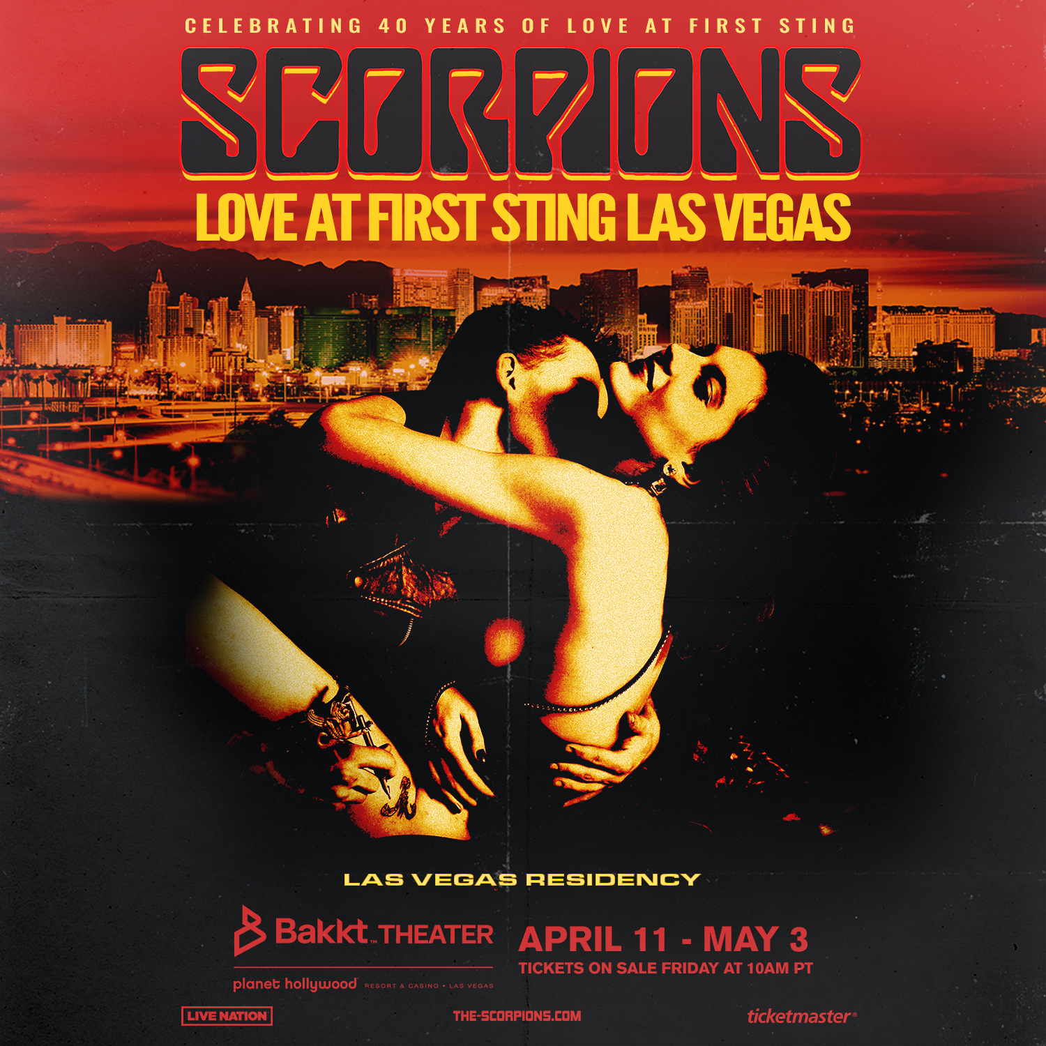 Scorpions Announce 2024 Love at First Sting Las Vegas Residency Scorpions
