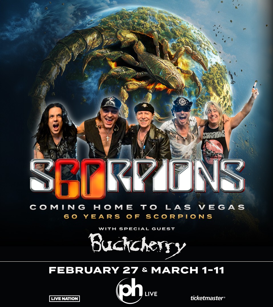 Scorpions To Kick Off 60th Anniversary Celebrations With 2025 Coming