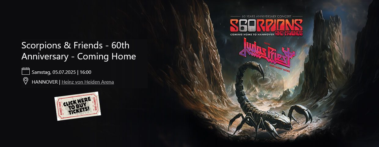 Scorpions & Friends - 60th Anniversary - Coming Home